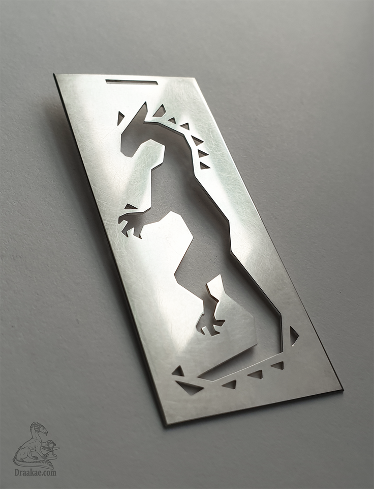 925 silver, bookmark