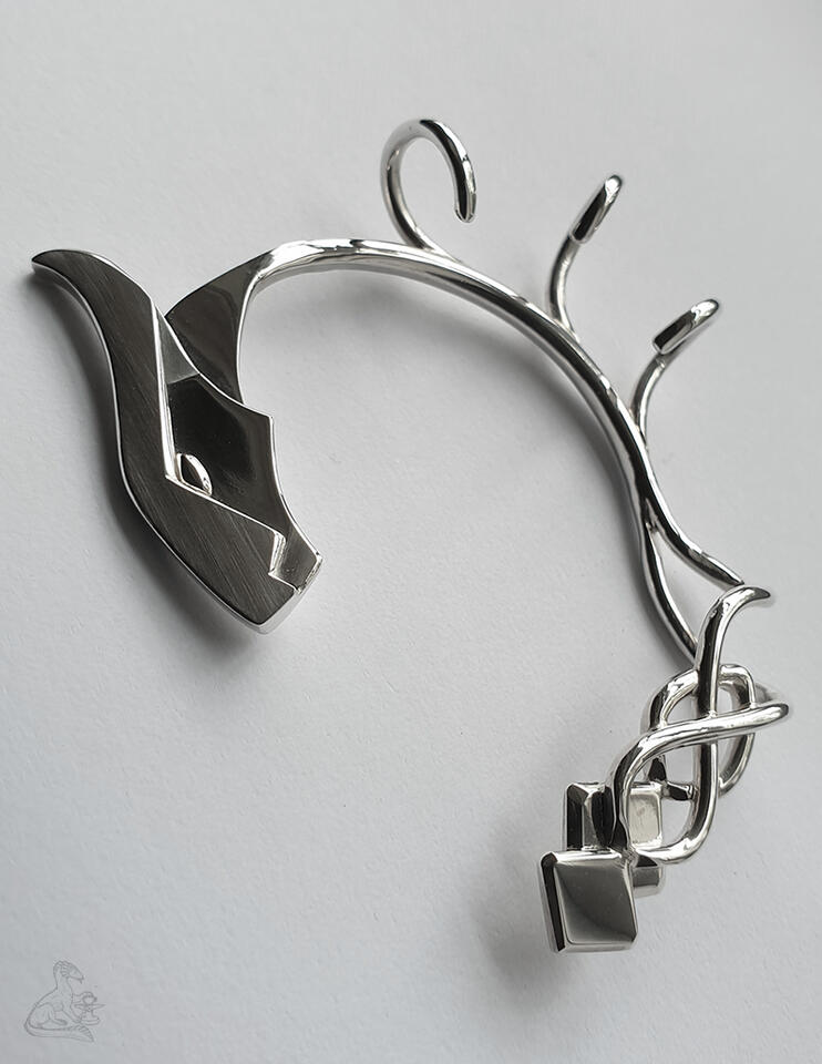 Ear cuff, 925 silver