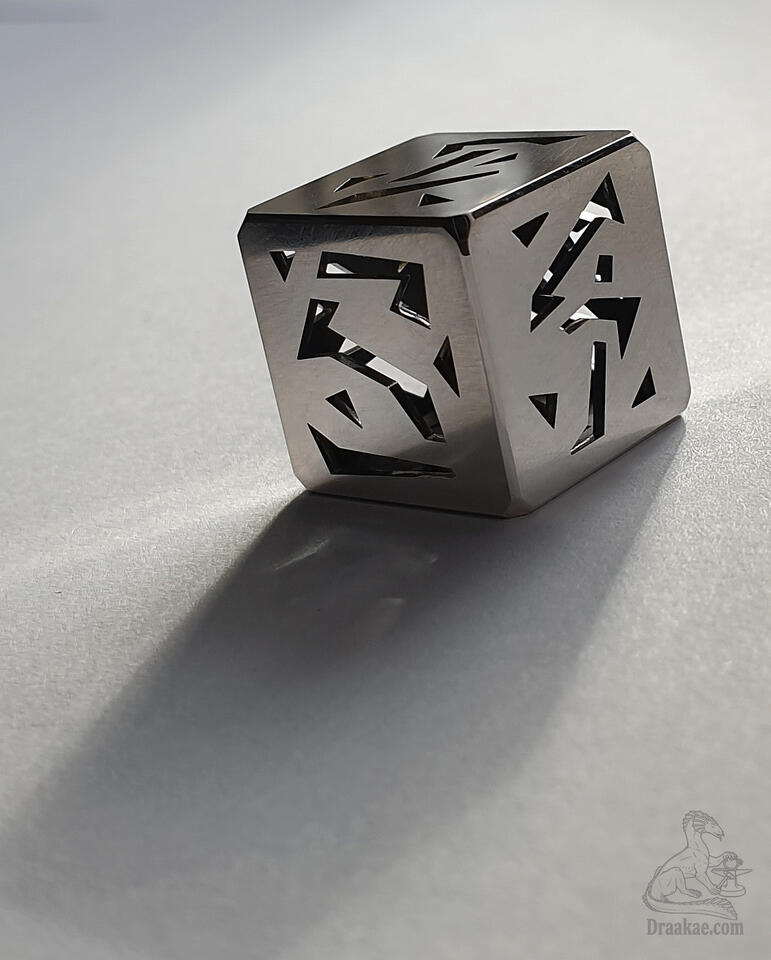 925 silver dice
