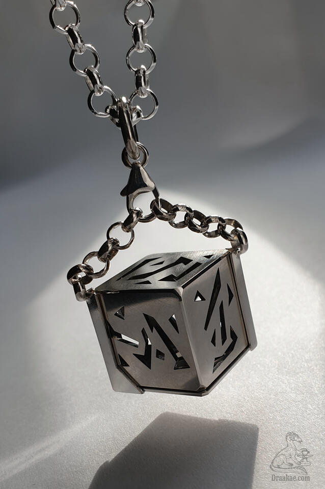 925 silver dice