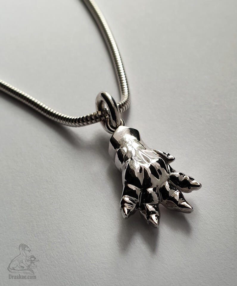 925 silver, Cast wax carving