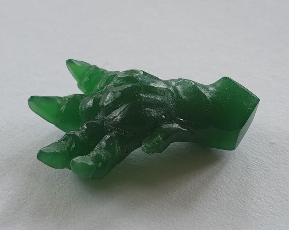 Wax carving, used for casting